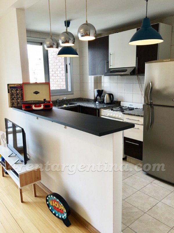 Catalina Marchi and Dorrego: Furnished apartment in Las Caitas