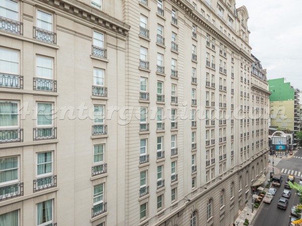 Departamento Amoblado en Ayacucho y Alvear, Recoleta