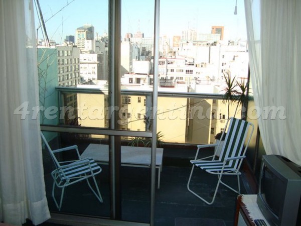 Talcahuano and Corrientes: Apartment for rent in Downtown