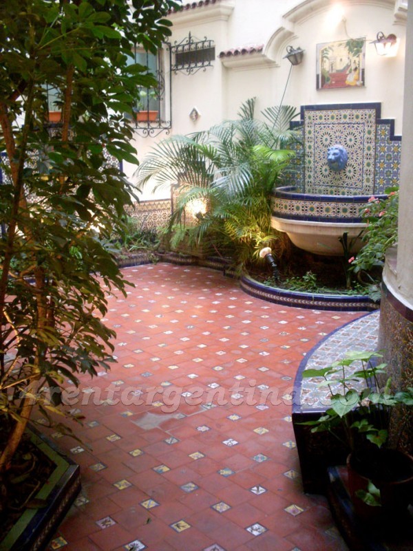 Gallo and Paraguay: Furnished apartment in Palermo