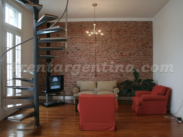 Chacabuco and San Juan, apartment fully equipped