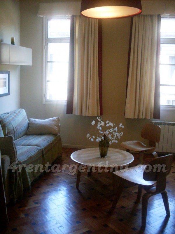 Callao and Lavalle: Furnished apartment in Downtown