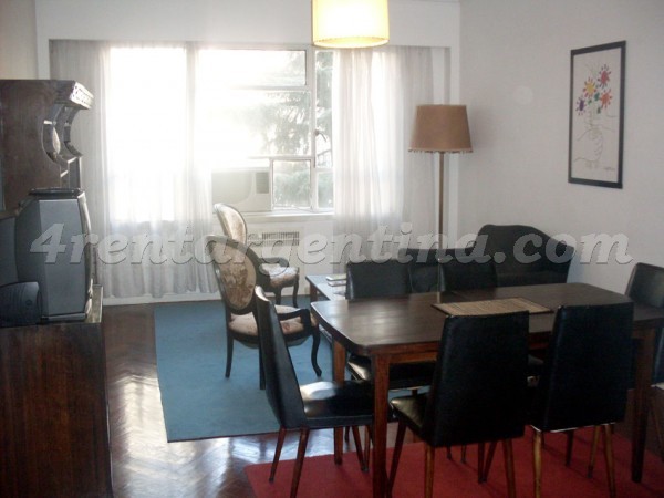 Departamento Azcuenaga y Santa Fe I - 4rentargentina