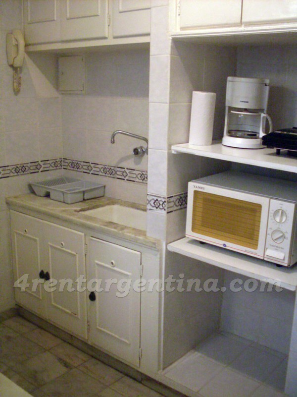 Departamento Azcuenaga y Santa Fe I - 4rentargentina
