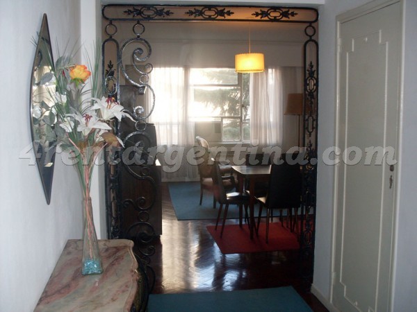 Departamento Azcuenaga y Santa Fe I - 4rentargentina