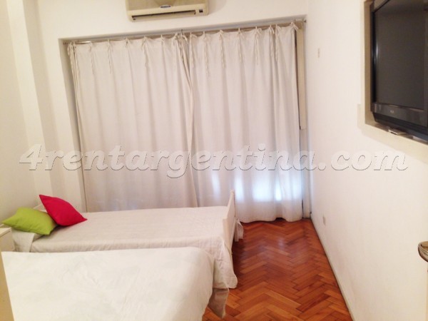 Callao y Viamonte: Departamento en Alquiler Temporario