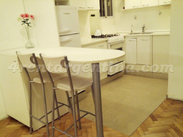 Apartamento Amoblado en Callao y Viamonte, Downtown