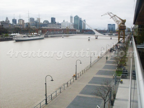 Departamento Amoblado en Cossettini y Azucena Villaflor II, Puerto Madero