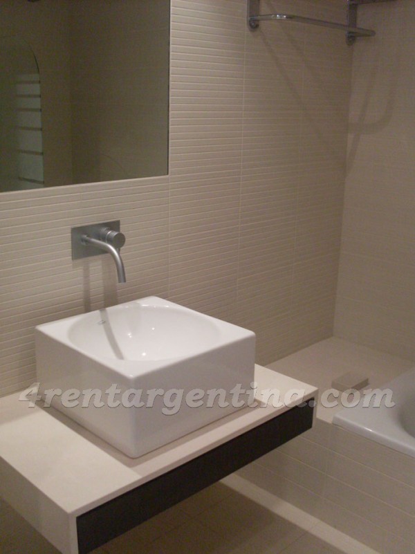 Manso and Alvear Pacini III: Furnished apartment in Puerto Madero