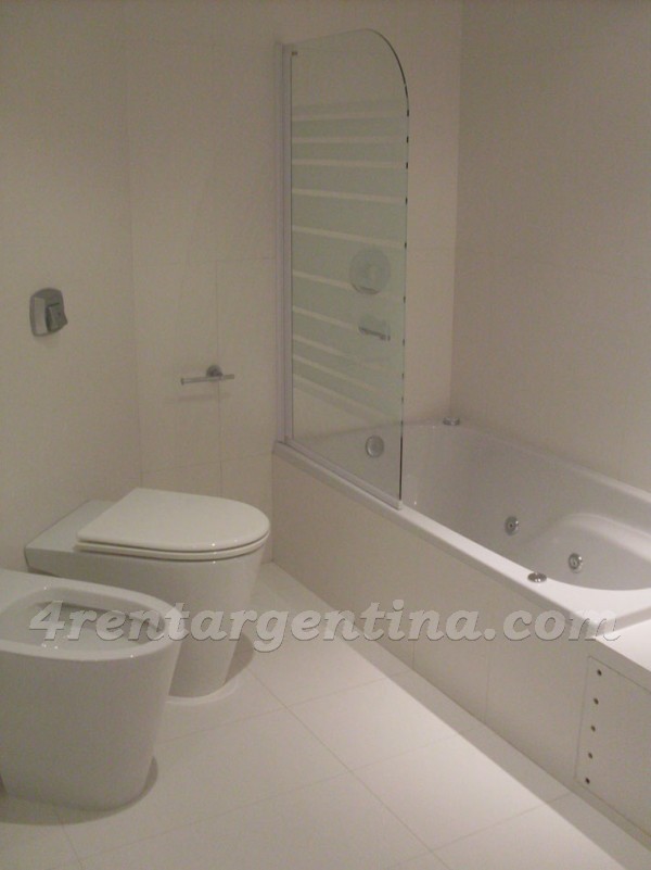 Manso and Alvear Pacini IV: Furnished apartment in Puerto Madero