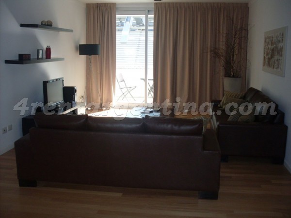 Manso et Alvear Pacini IV, apartment fully equipped