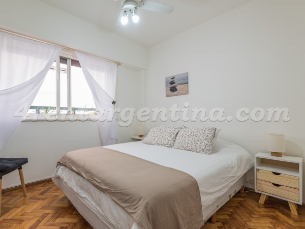 Bulnes and Las Heras: Furnished apartment in Palermo