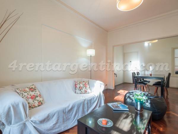 Thames and Paraguay, apartment fully equipped
