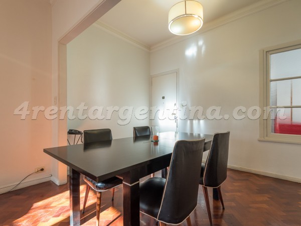 Thames and Paraguay, apartment fully equipped