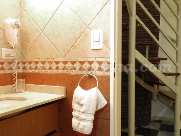 H. Yrigoyen and Piedras I, apartment fully equipped