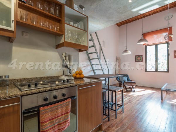 Mendoza and Freire: Furnished apartment in Belgrano