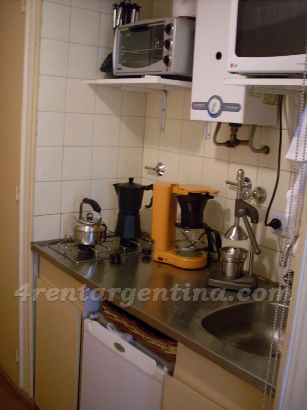 Corrientes and Montevideo II: Furnished apartment in Downtown