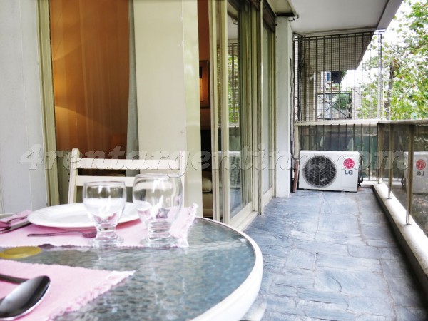 Apartamento Mobiliado em  Pueyrredon e Guido II, Recoleta