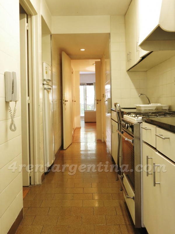 Apartamento Mobiliado em  Pueyrredon e Guido II, Recoleta