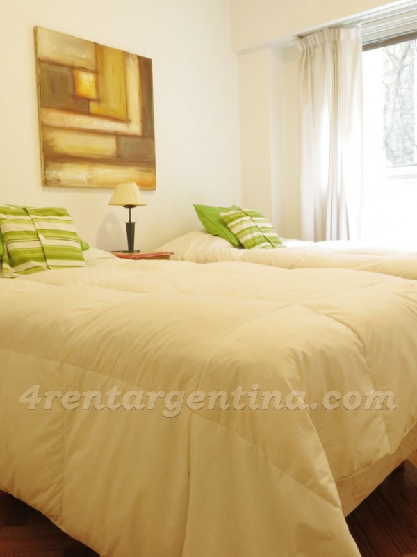 Apartamento Mobiliado em  Pueyrredon e Guido II, Recoleta
