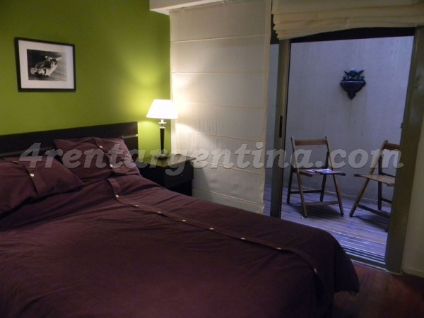 Arenales and Salguero III: Furnished apartment in Palermo