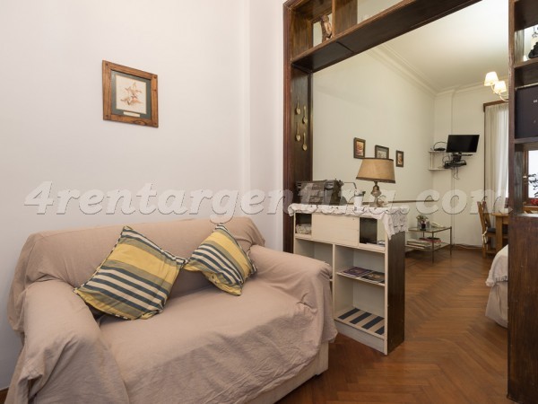 Apartamento Mobiliado em  Montevideo e Corrientes, Downtown