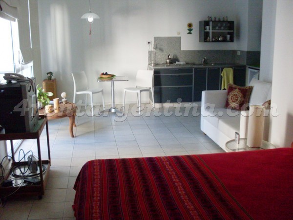 Lavalle and Anchorena: Furnished apartment in Abasto