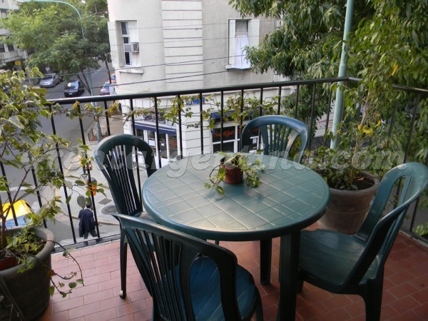 Pea y Azcuenaga II: Apartamento en Alquiler Temporario
