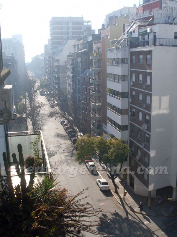 Austria and Melo VIII: Furnished apartment in Recoleta