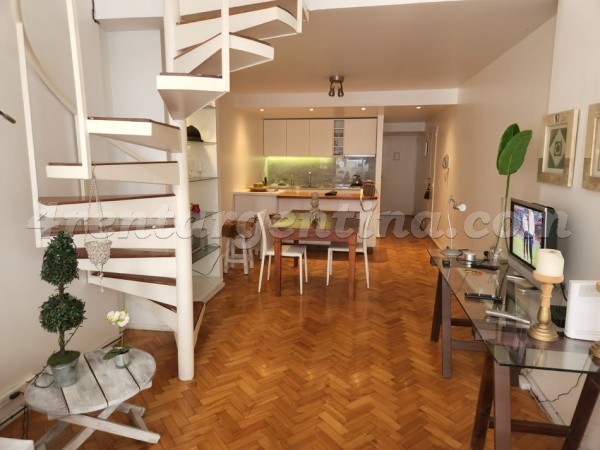 Uruguay and Juncal: Apartment for rent in Recoleta