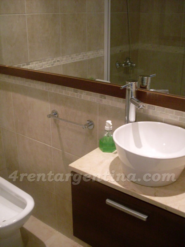 Bulnes and Las Heras I: Furnished apartment in Palermo