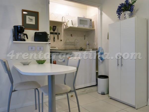 Apartamento Amoblado en Vicente Lopez y Rodriguez Pea, Recoleta