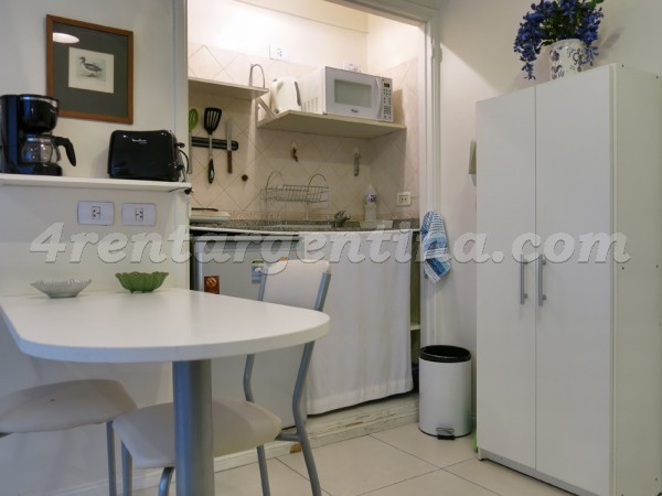 Apartamento Mobiliado em  Vicente Lopez e Rodriguez Pea, Recoleta