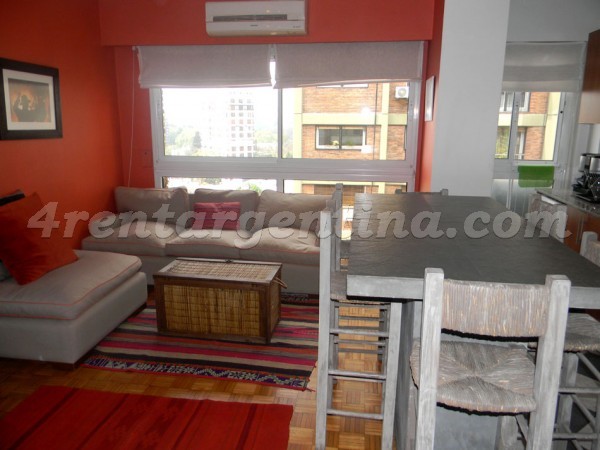 Castex and Salguero: Furnished apartment in Palermo