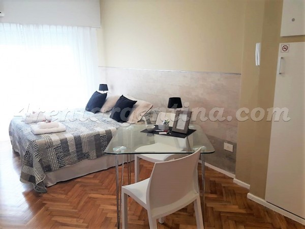 Suipacha and Corrientes III: Furnished apartment in Downtown
