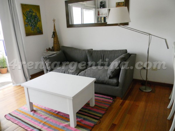 Ruggieri and Las Heras I: Apartment for rent in Palermo