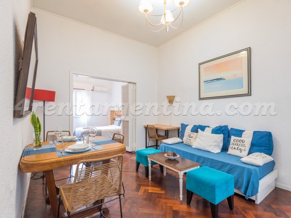 Apartamento Amoblado en San Juan y Tacuari, San Telmo