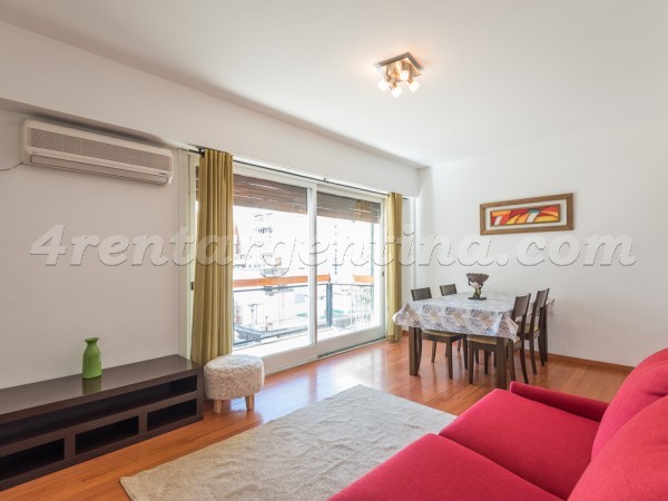 Apartamento Amoblado en Rep. de la India y Cervio II, Palermo