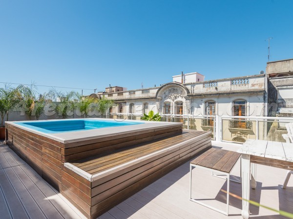 Chile and Tacuari I: Furnished apartment in San Telmo