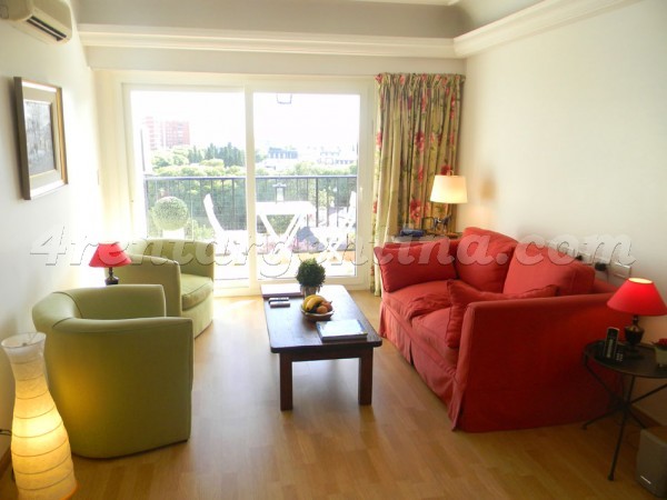 Las Heras and Bustamante: Furnished apartment in Recoleta