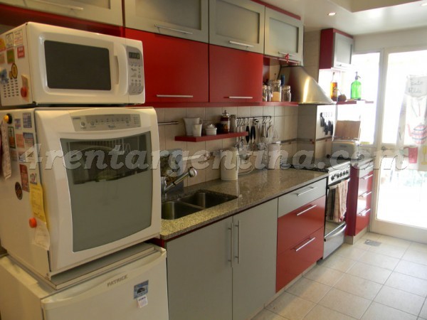 Las Heras and Bustamante, apartment fully equipped