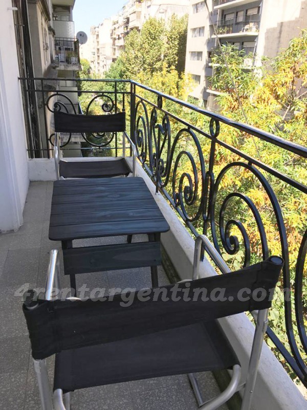 Guemes and Billinghurst: Furnished apartment in Palermo