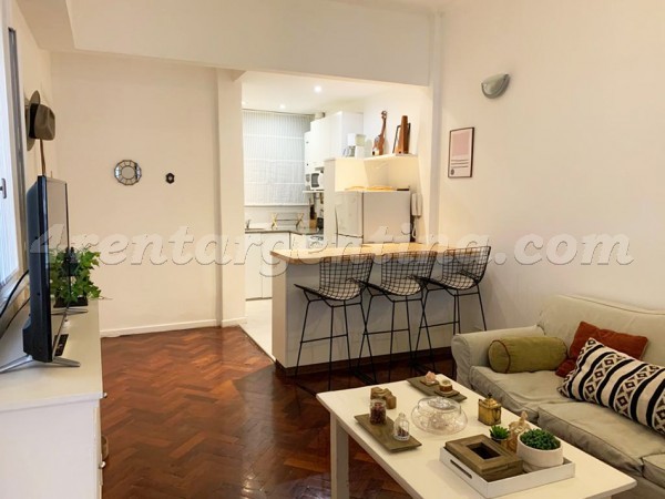 Guemes and Billinghurst: Furnished apartment in Palermo