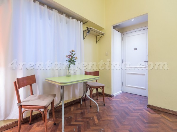 Montevideo and Corrientes I, apartment fully equipped
