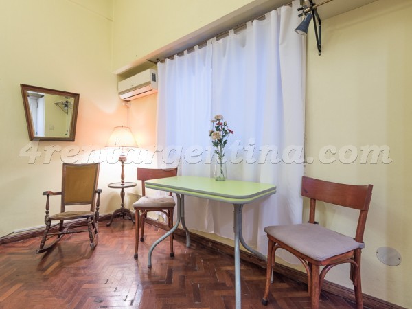 Montevideo and Corrientes I, apartment fully equipped