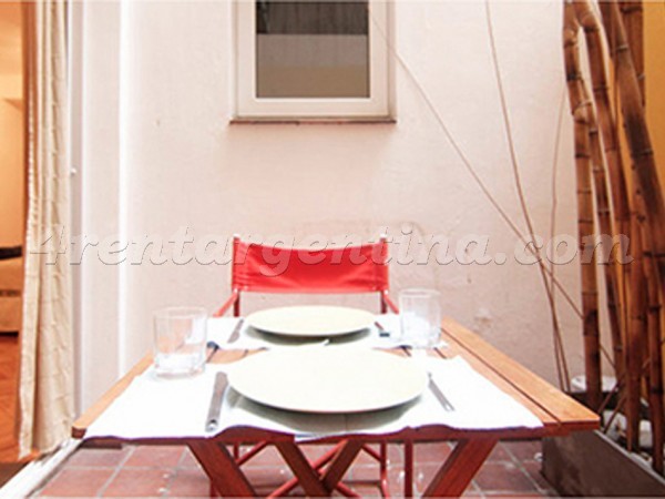 Arenales and Libertad II: Apartment for rent in Recoleta