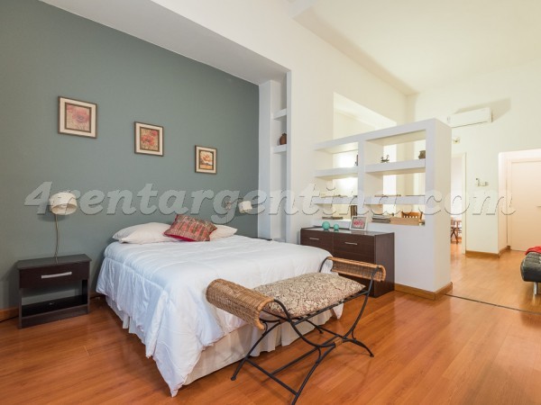 Juncal and Azcuenaga I, apartment fully equipped