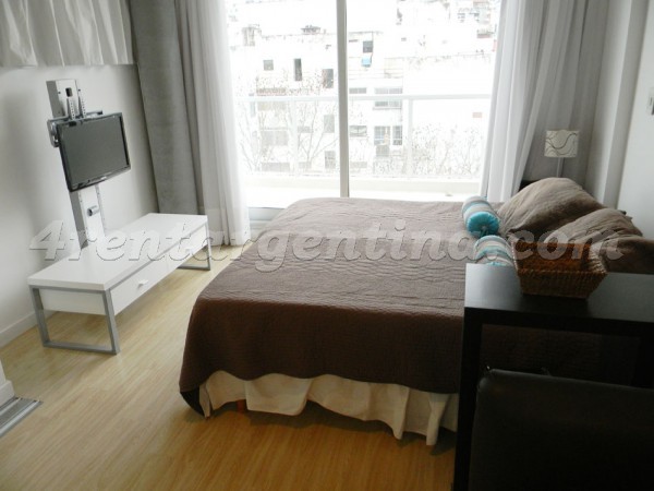 Laprida and Juncal XII: Furnished apartment in Recoleta