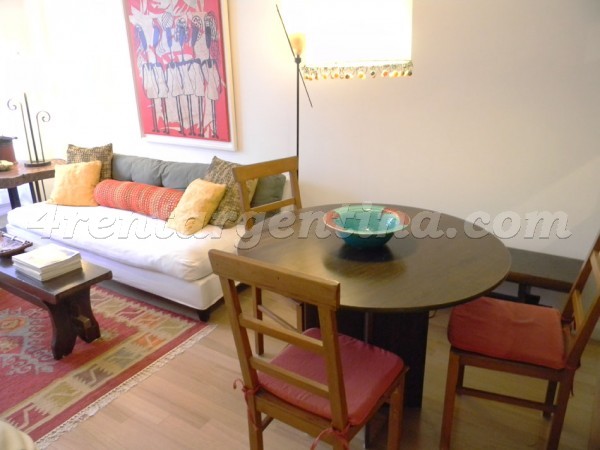 Apartamento Mobiliado em  Malabia e Charcas III, Palermo