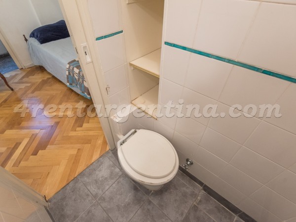 Las Heras and Uriburu II, apartment fully equipped